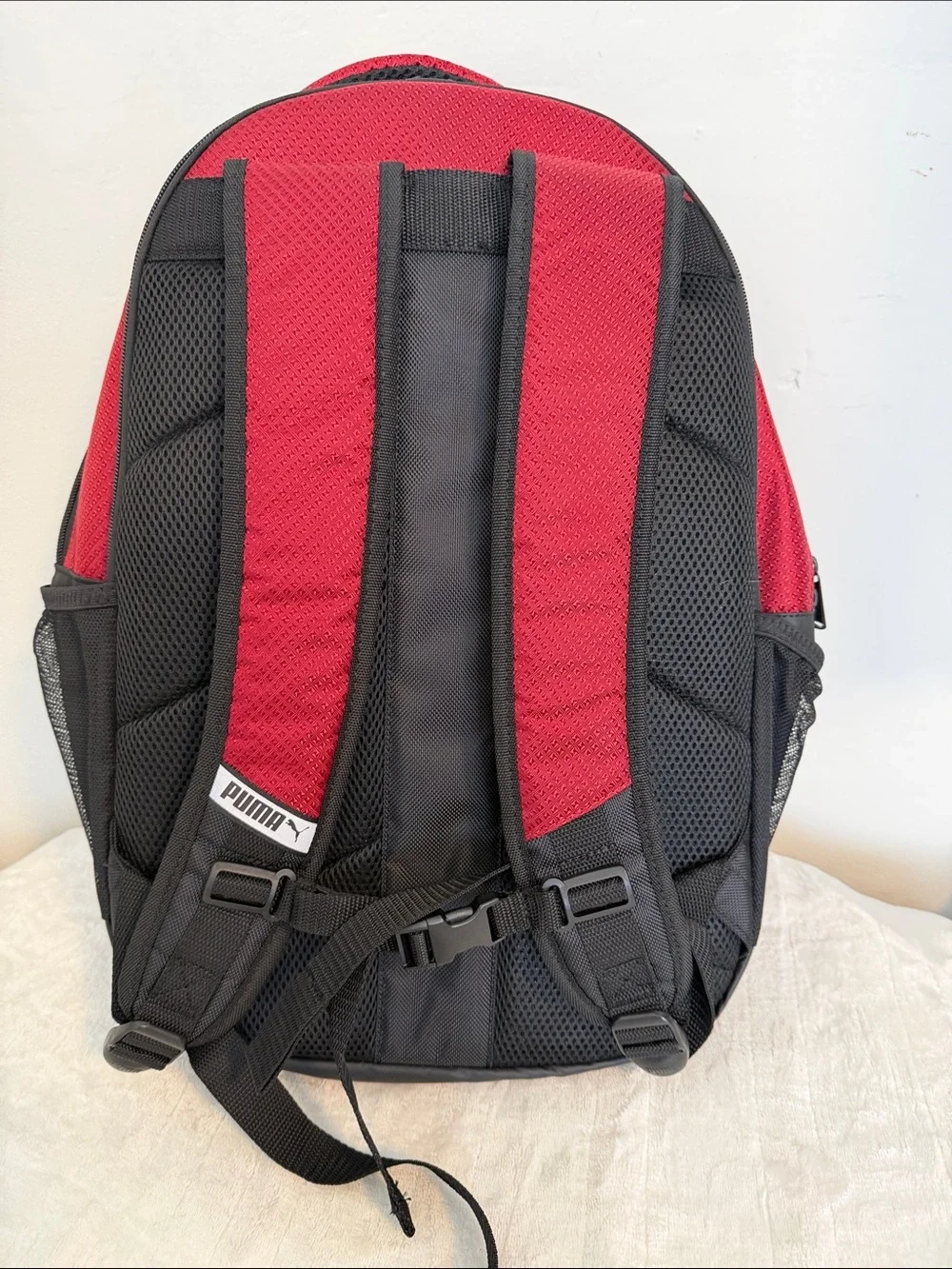 PUMA Red & Black Active Backpack